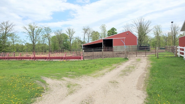28419 220th St, Shevlin, MN 56676 - stable featuring a rural view
