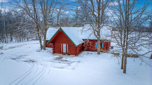 28419 220th St, Shevlin, MN 56676 - view of snow covered structure
