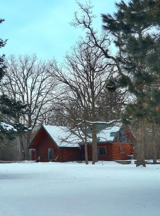 28419 220th St, Shevlin, MN 56676 - view of snow covered structure