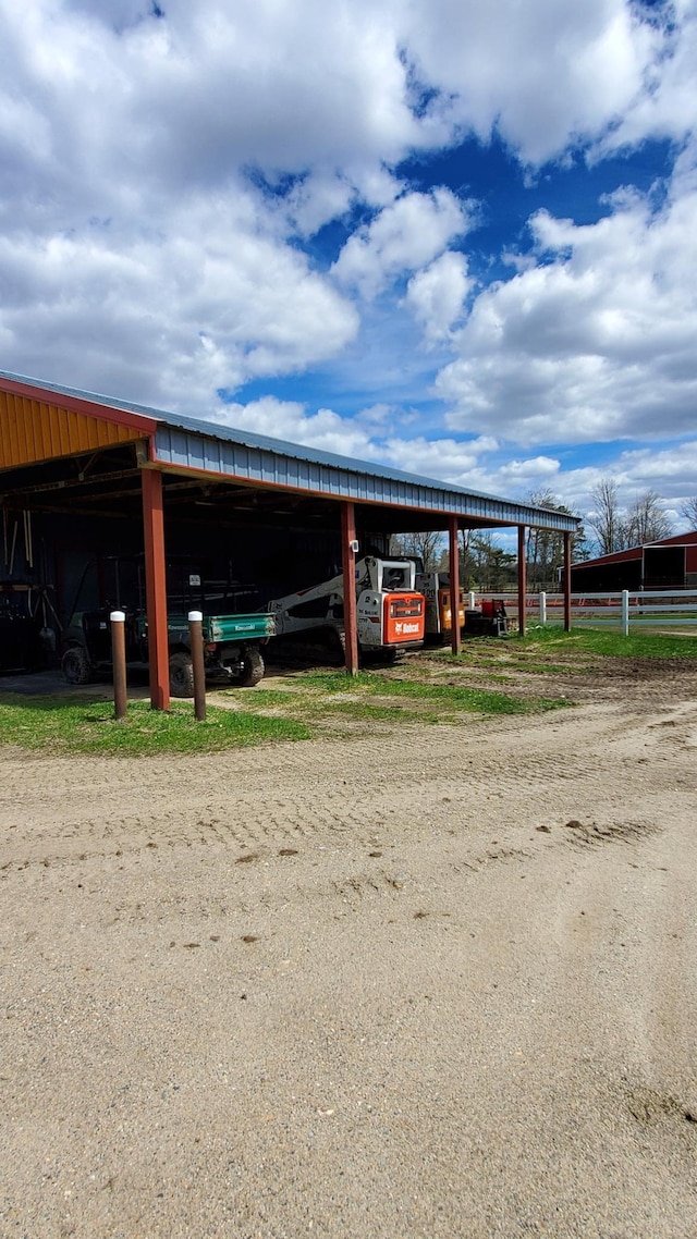 28419 220th St, Shevlin, MN 56676 - view of car parking featuring a carport