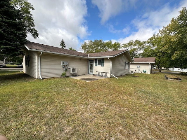 701 Ring Unit 7Th, Canby, MN 56220 - back of property with a lawn and a patio area
