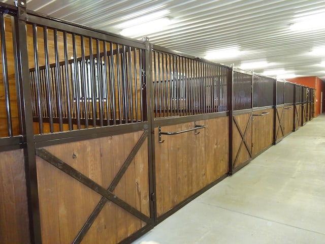 view of stable