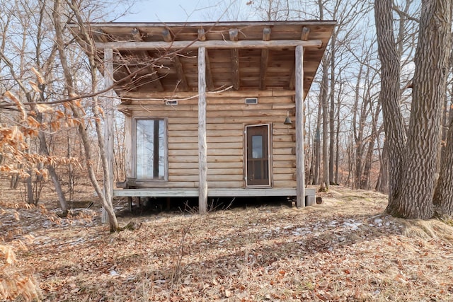 view of rear view of house