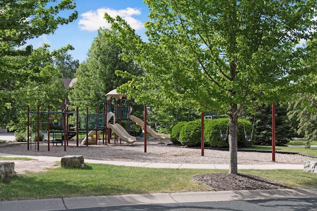 view of community playground