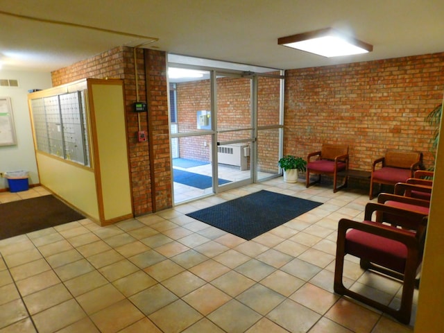 view of community lobby