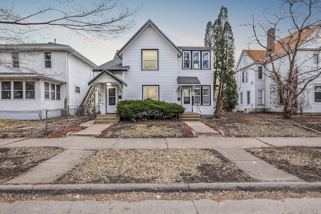 view of front of house