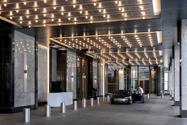 view of community lobby