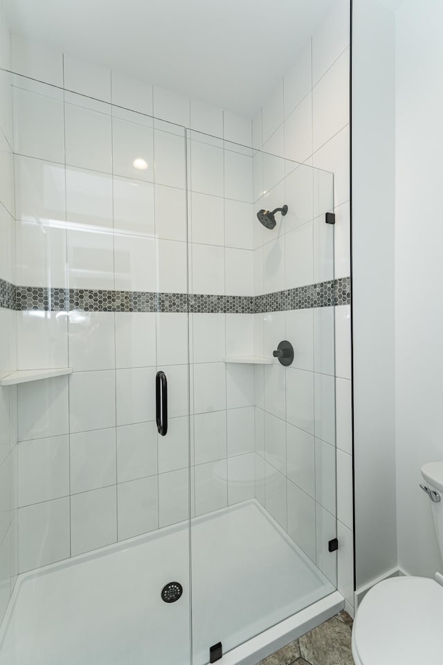 4163 Christopherson Ln SW, Rochester, MN 55902 - full bath featuring toilet and a shower stall