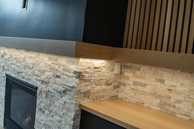 4163 Christopherson Ln SW, Rochester, MN 55902 - detailed view of a glass covered fireplace