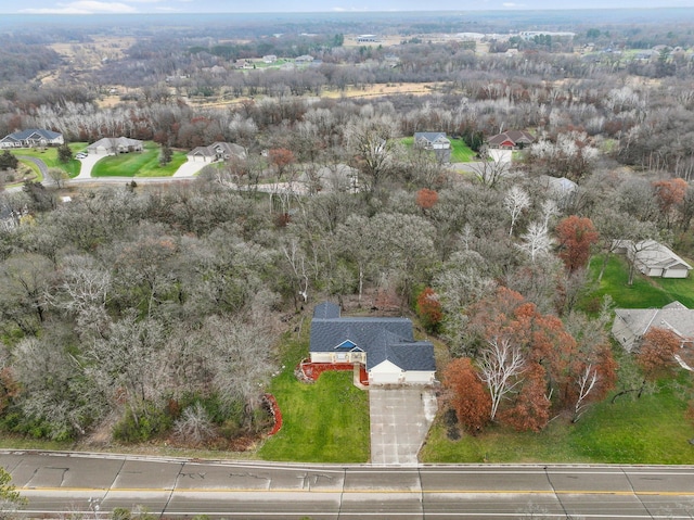 aerial view