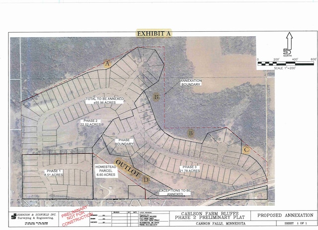 XXX Carlson Rd E, Cannon Falls Twp MN, 55009 land for sale