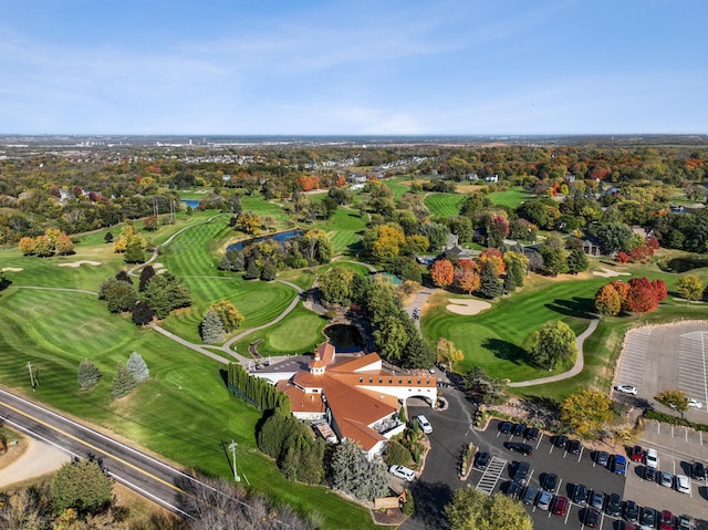 aerial view