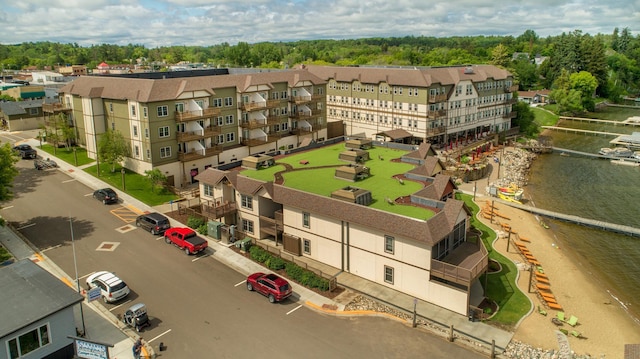 view of aerial view