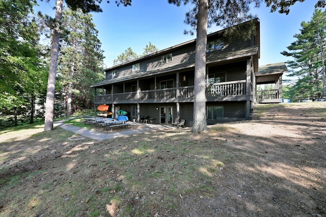 view of rear view of house