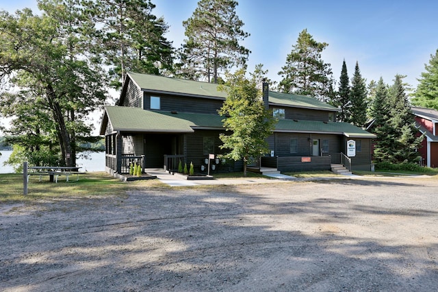 view of front of house