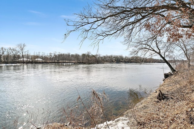 property view of water