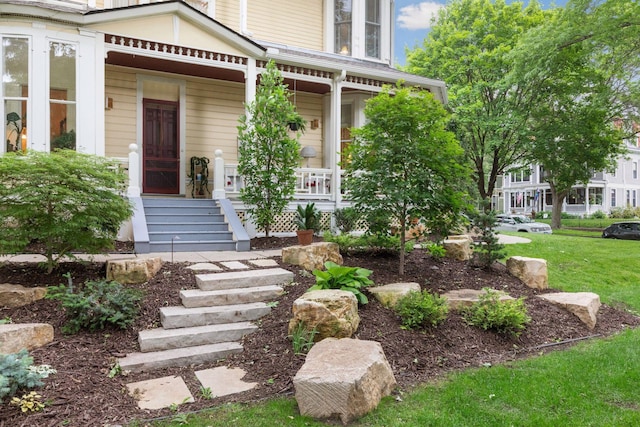 view of entrance to property