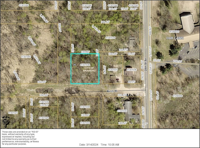 TBD Birch St, Brainerd MN, 56401 land for sale