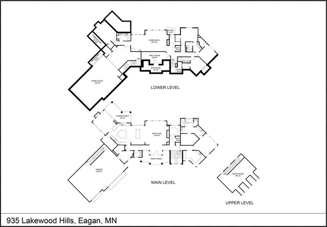 935 Lakewood Hills Rd, Eagan, MN 55123 - room layout