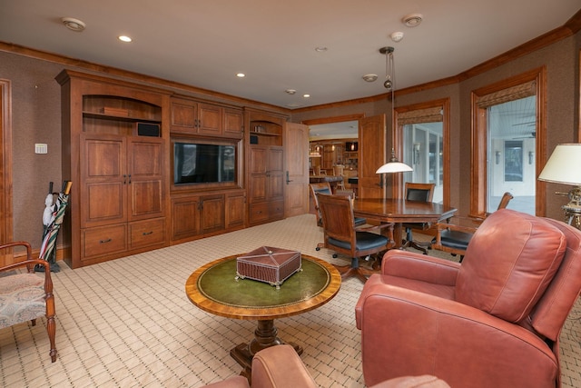 view of living room