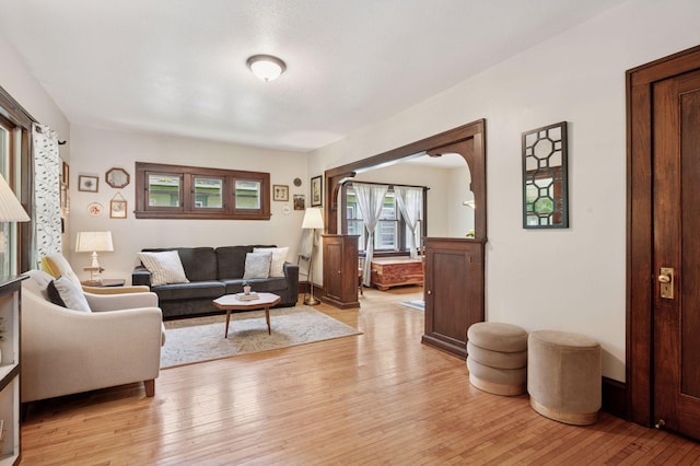 1503 Sheridan Ave N, Minneapolis, MN 55411 - living room featuring light wood-style flooring