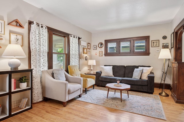 1503 Sheridan Ave N, Minneapolis, MN 55411 - living area featuring light wood finished floors and baseboards