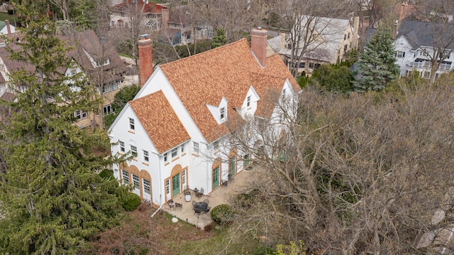 view of drone / aerial view