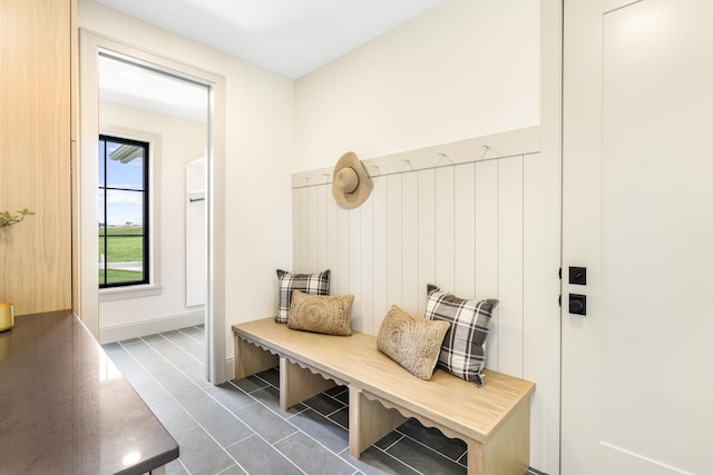 view of mudroom