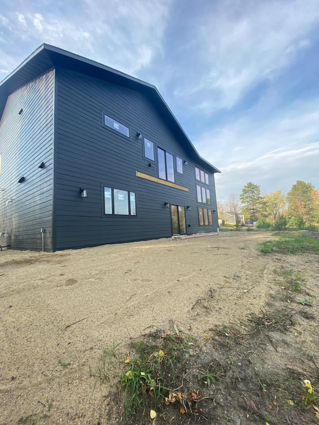 view of rear view of property