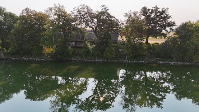 view of water feature