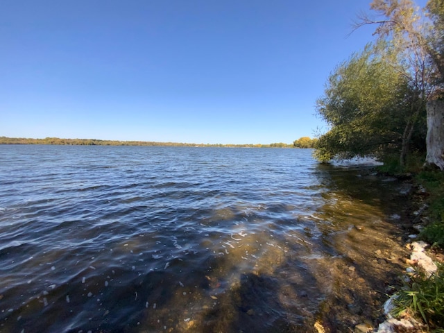 property view of water