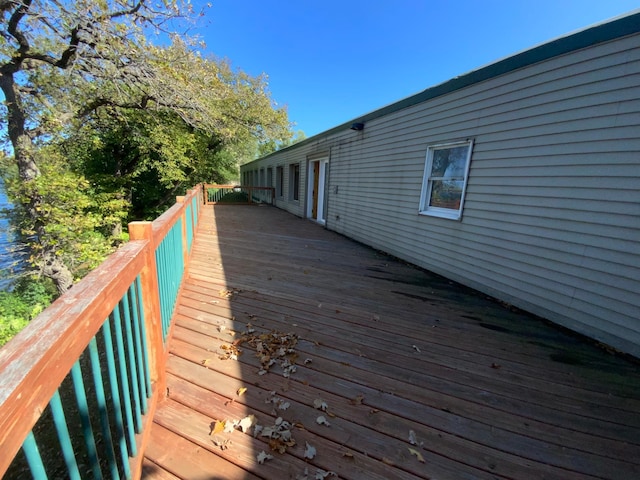 view of deck