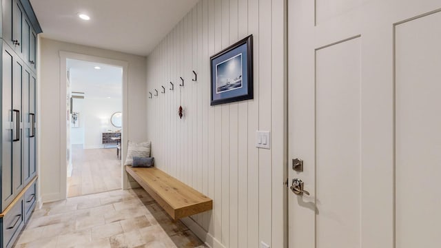 view of mudroom