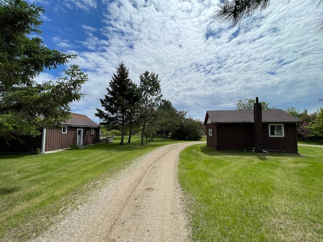 view of road