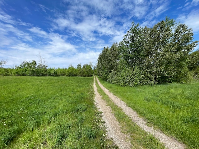 view of road