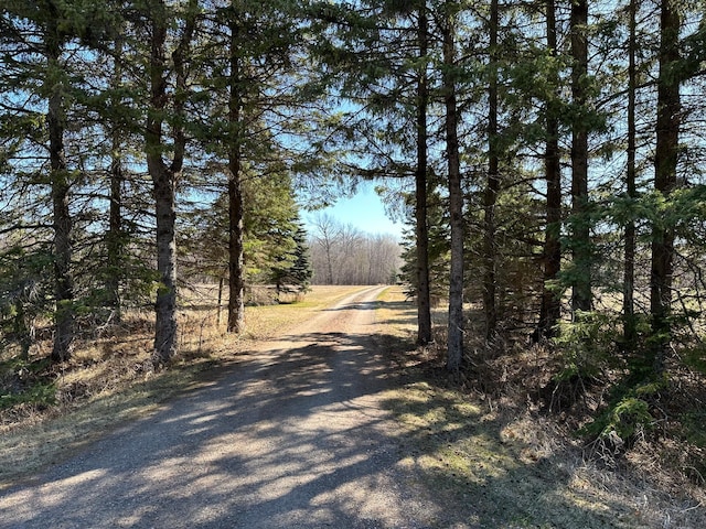 view of road