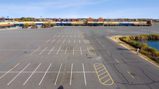 view of vehicle parking