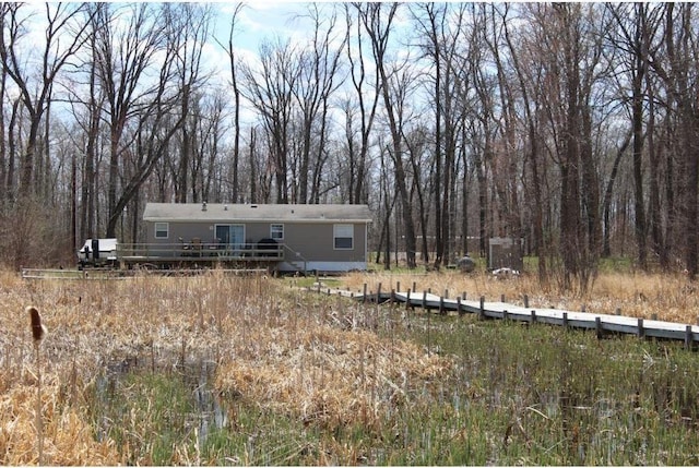 view of rear view of house