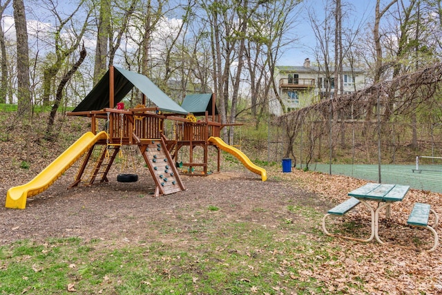 view of community play area