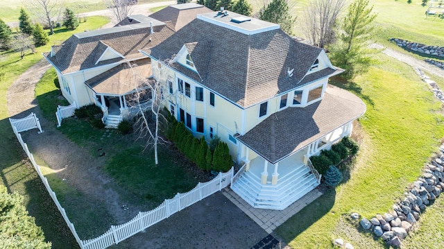 view of drone / aerial view