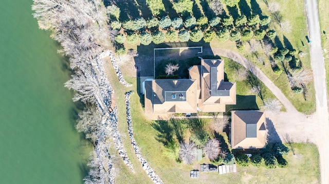 view of aerial view