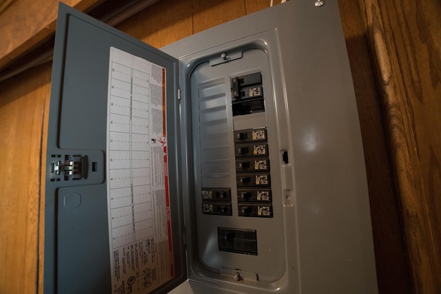 utility room featuring electric panel