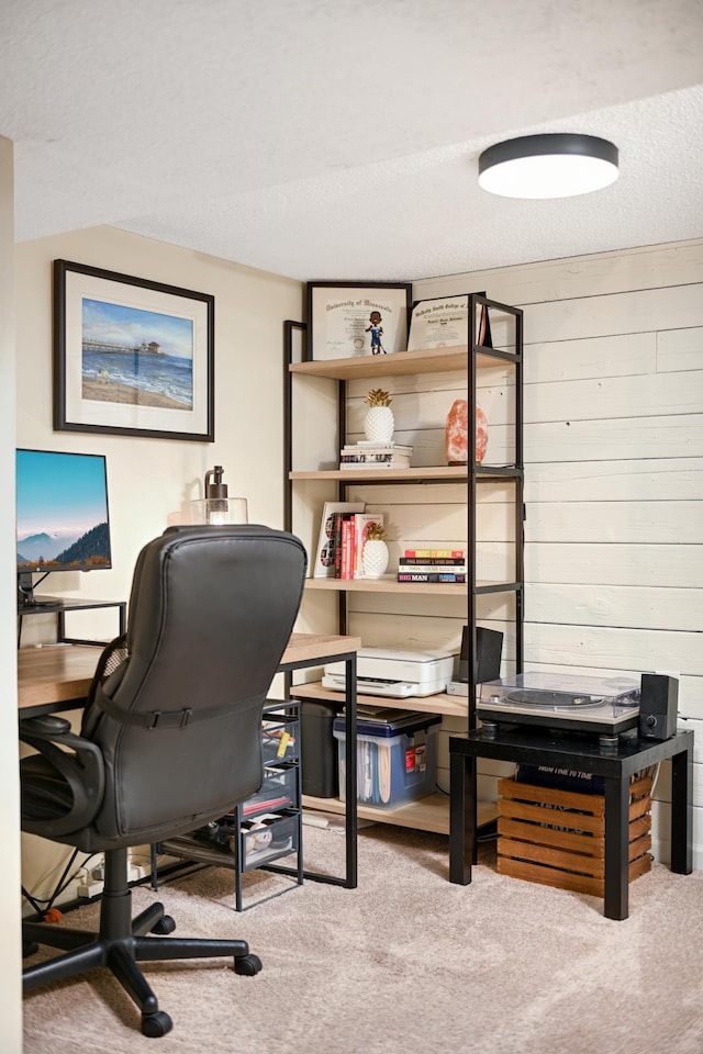 3706 90th St, Bloomington, MN 55431 - carpeted office space with wood walls