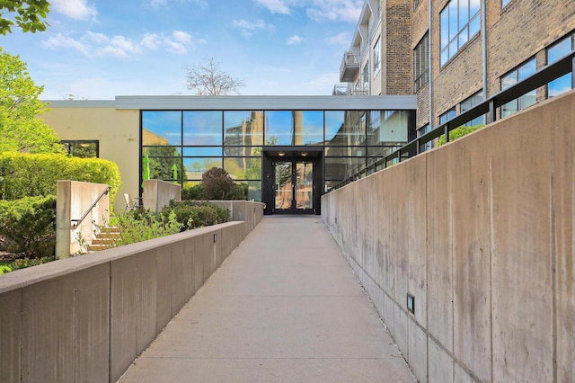 view of entrance to property