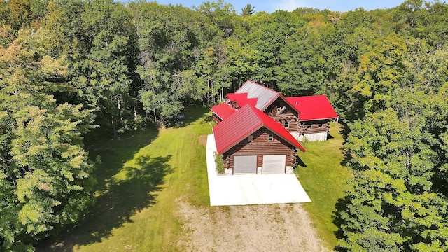 view of birds eye view of property