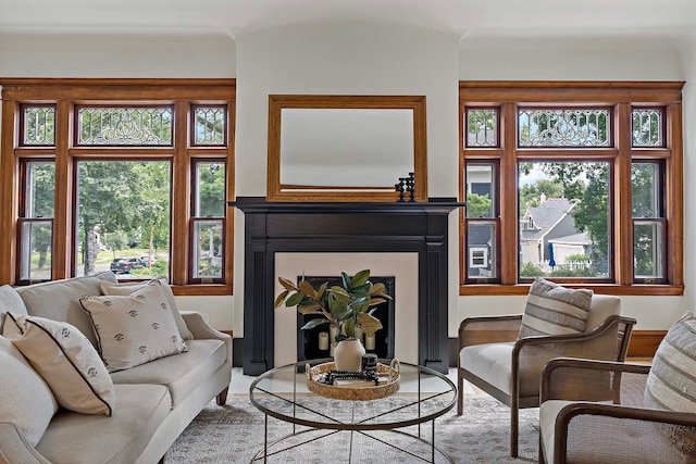 view of living room