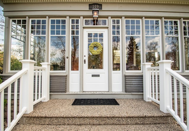 view of property entrance