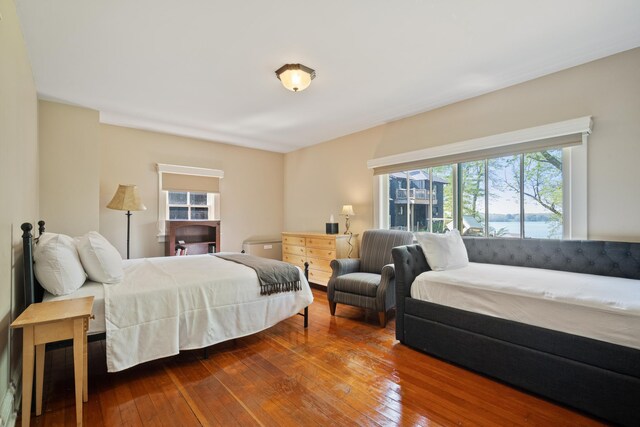2799 27th St Unit 14, Gardeners, Birchwood, WI 54817 - bedroom with hardwood / wood-style flooring