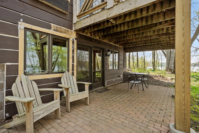 2799 27th St Unit 8, Katherine, Birchwood, WI 54817 - view of patio