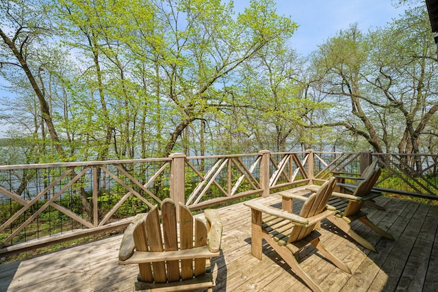 2799 27th St Unit 8, Katherine, Birchwood, WI 54817 - view of deck